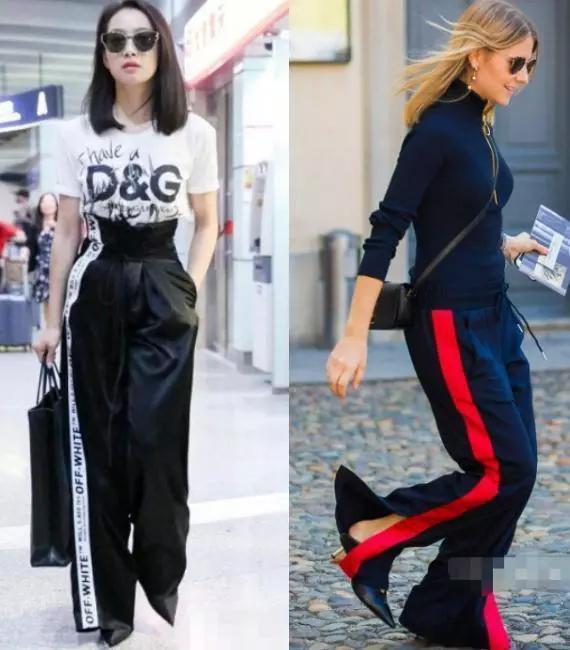 高跟鞋搭配阔腿裤,优雅时尚显高显腿长