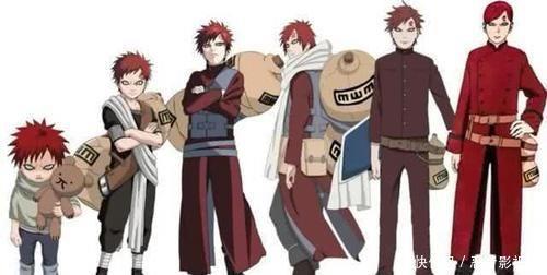 小美|《火影忍者》角色的成长史，佐助、我爱罗成功长残，雏田和纲手从小美到大