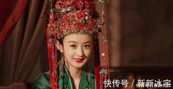 古装|现在的古装新娘的造型都是一顶发冠了事,越来越没有杜冰雁的韵味