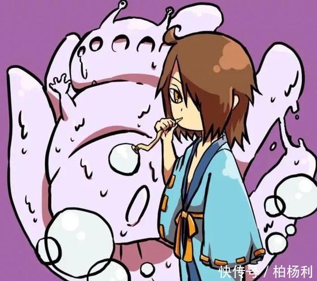 九尾|火影九大尾兽变Q版画风,奇拉比八尾友情破裂,守鹤“胖成球”