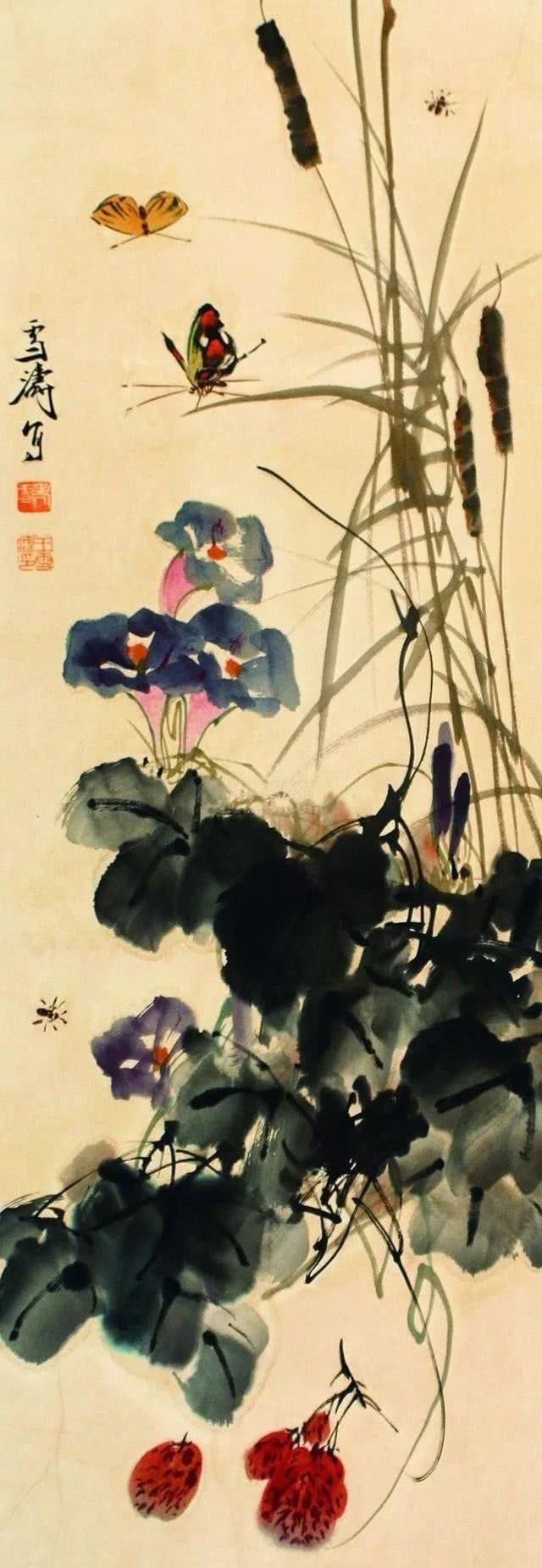 齐白石|为维持生计通宵赶画,把临摹当成一种创作