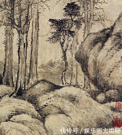 黄道|戏笔画山水,暗藏家国情,黄道周绘《忆江南》