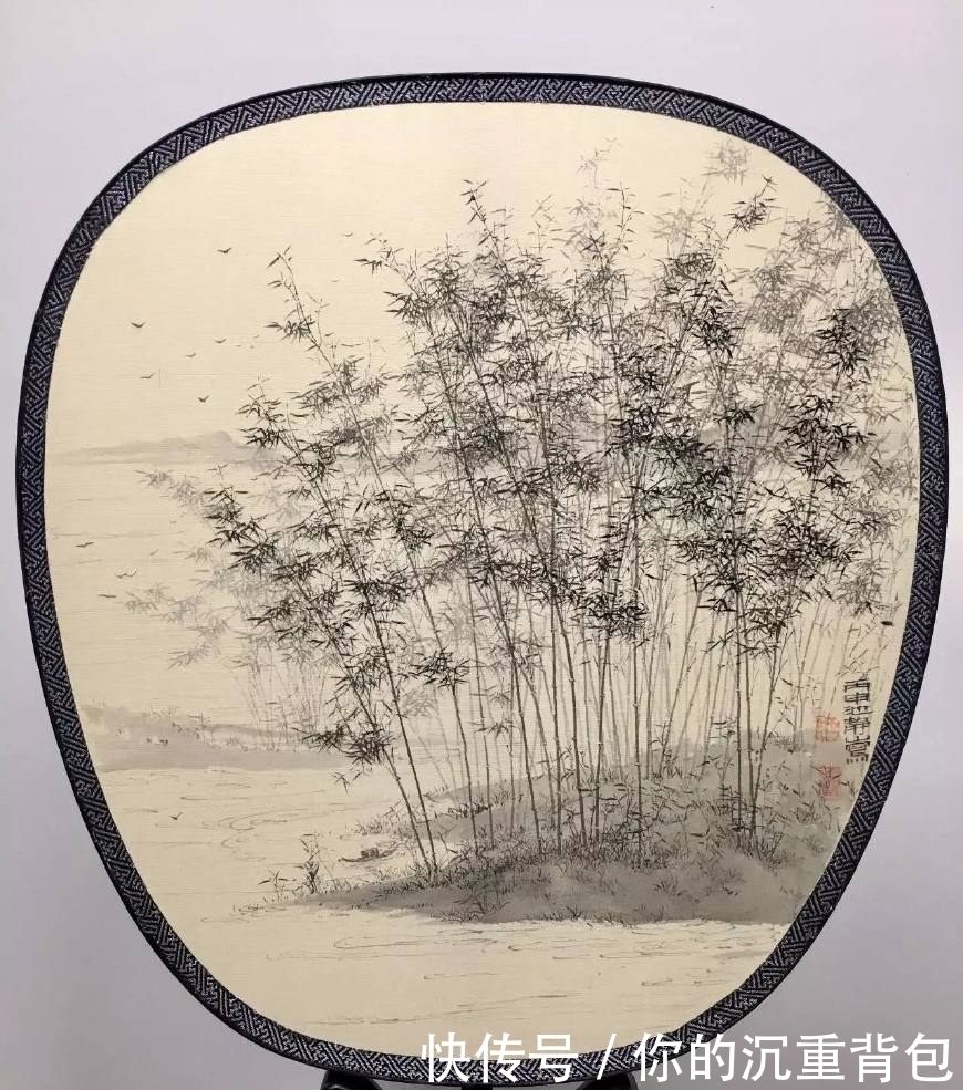 冷军的油画竹子和90后大叔池静山笔下的墨竹,你更喜欢哪个呢
