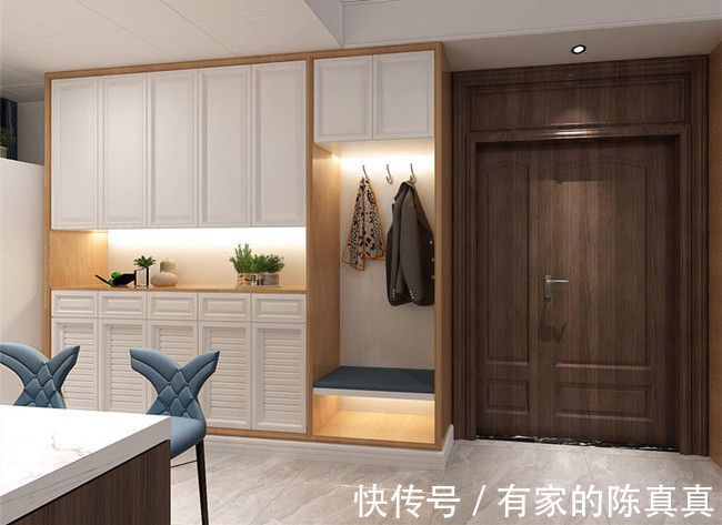 装修|厦门家装公司,鞋柜与墙面有缝隙怎么办?