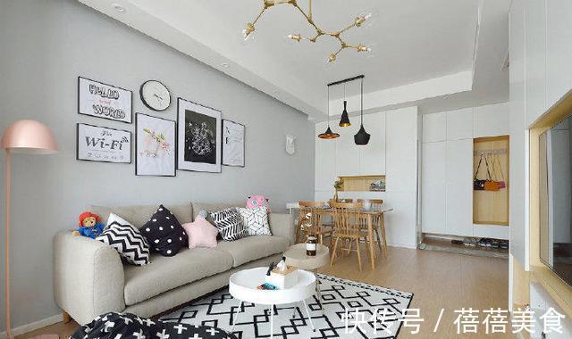 装饰|60平米的小户型,简约风格的设计,是年轻白领不二的选择