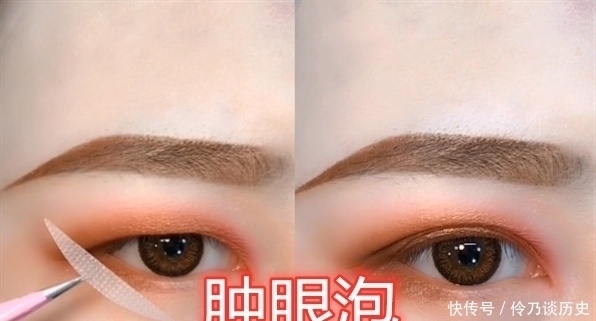 双眼皮|“眼妆”也分等级?单眼皮VS双眼皮,看到肿眼泡:依旧令人心动!