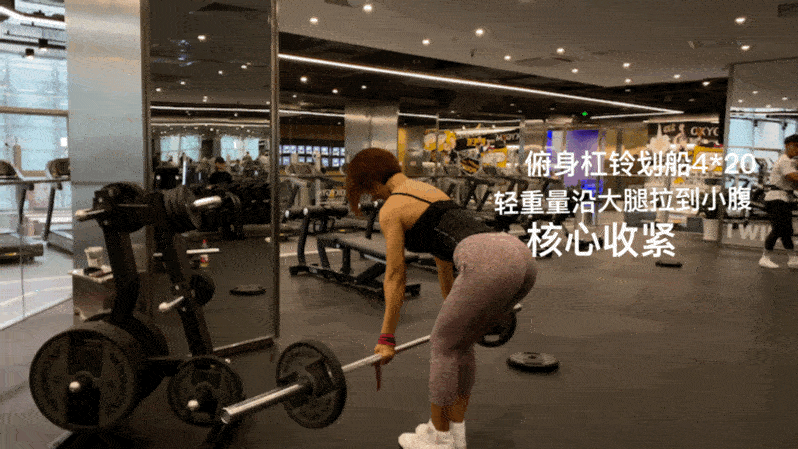 网红|韩国美女健身网红，芙蓉出水背，身材性感撩人，S型身材迷人