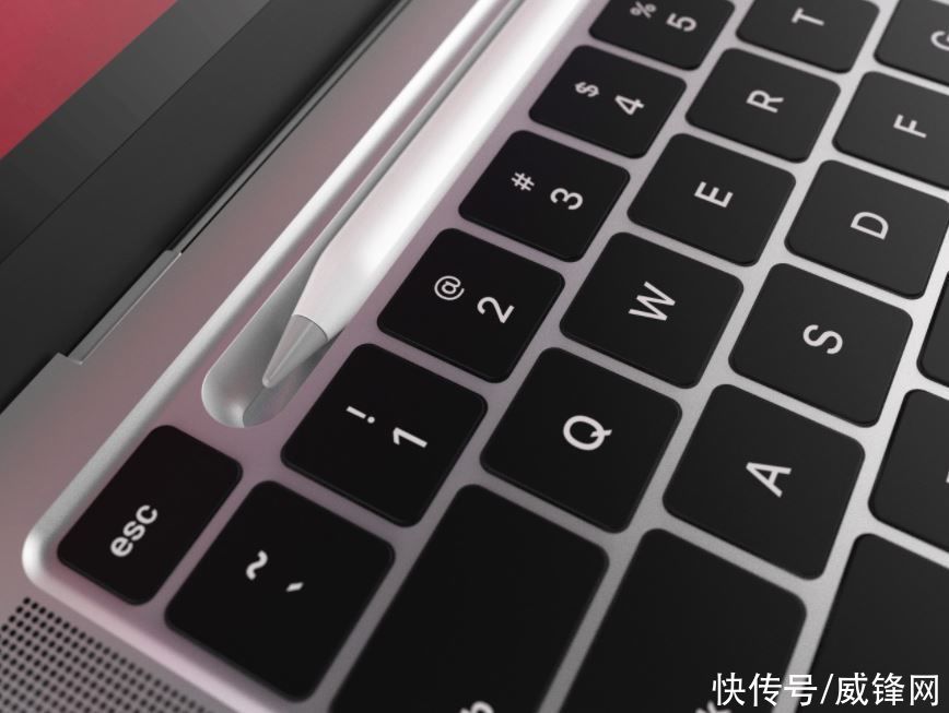 MacBook Pro概念设计 Apple Pencil底座取代Touch Bar