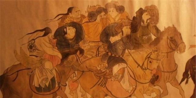 文物|东北农民将破画放灶台挡油污,17年后,被考古队160元买走