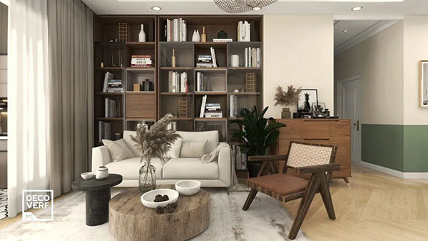 案例|皇家帝孚设计案例:舒适清新的森系文艺范