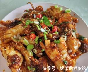 家常海鲜菜谱，辣炒小管鱿鱼，做法简单，美味营养，超级下饭