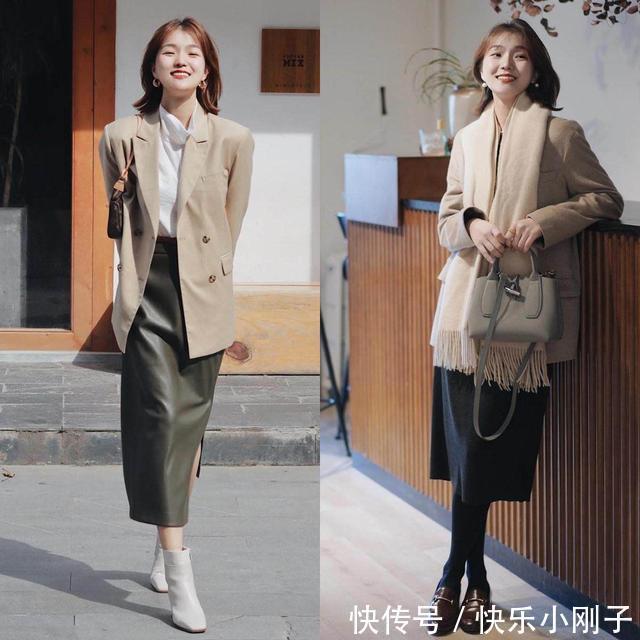 降温 降温后不一定要只穿长裤,瞧瞧下面达人的搭配,更加时髦好看