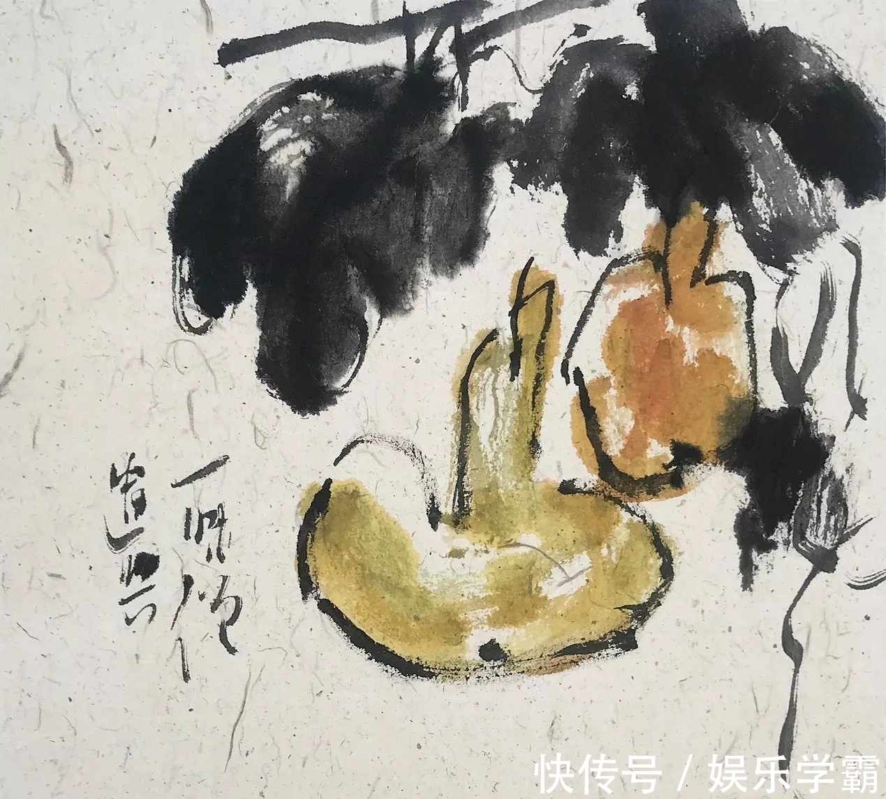 写意花鸟画!有禅意的中国画|一味僧写意花鸟画