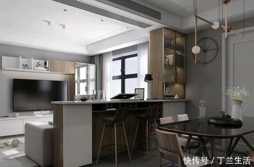 实用|餐边柜要做成什么样子才实用又好看看看这几款餐边柜设计