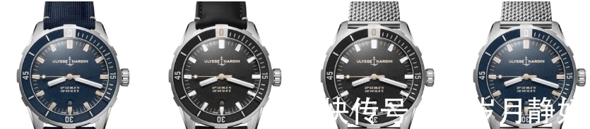 不锈钢 雅典三缩潜水表,42mm大三针面盘,蓝色限量版闪闪发光!