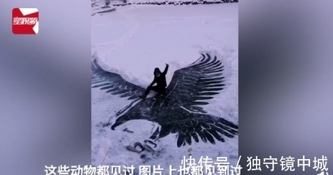 东北$东北男子在冰面上浮雕动物,一看成品太惊艳!网友:高手在民间