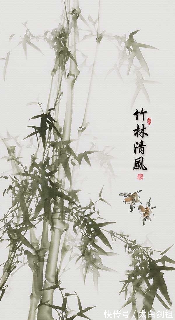 孟浩然!大诗人们的翠竹情怀,十二首著名的诗词,每一首都是经典