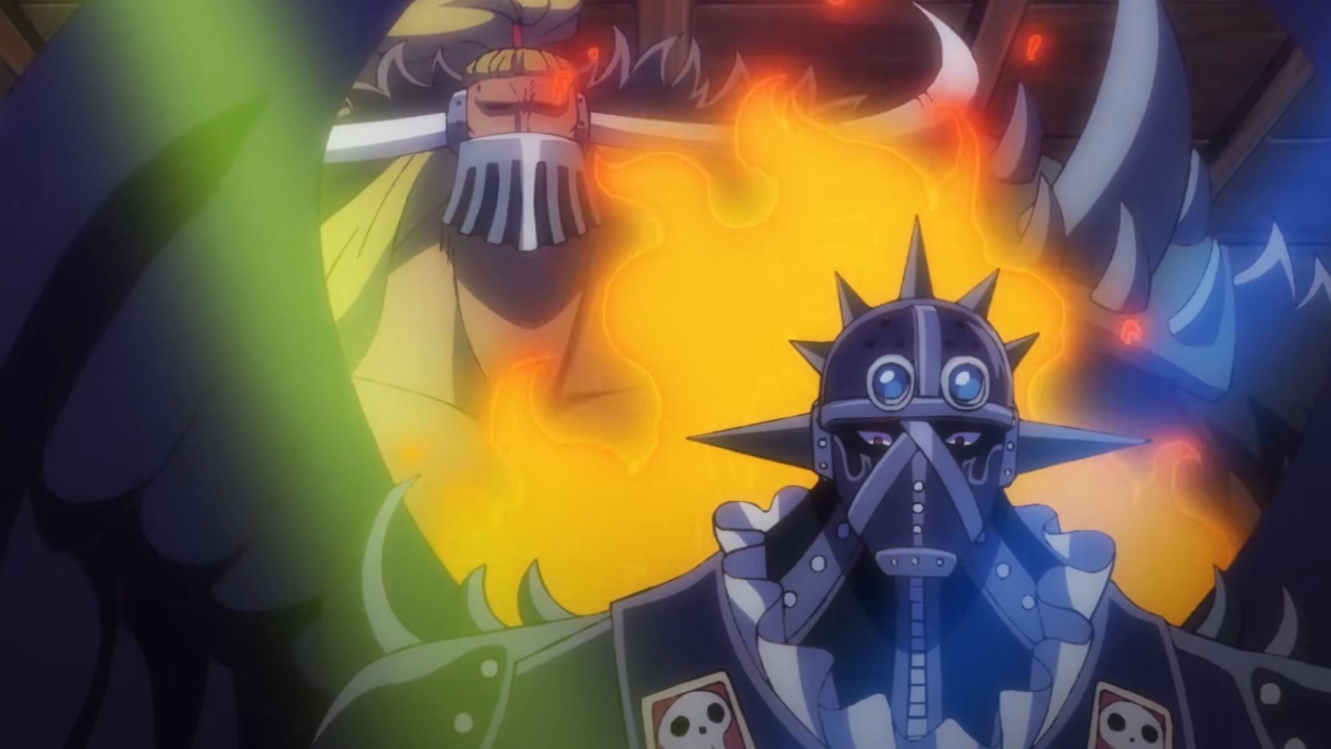 凯多|海贼王1027话情报:KING被索隆压制,面具被破,露出半面真容