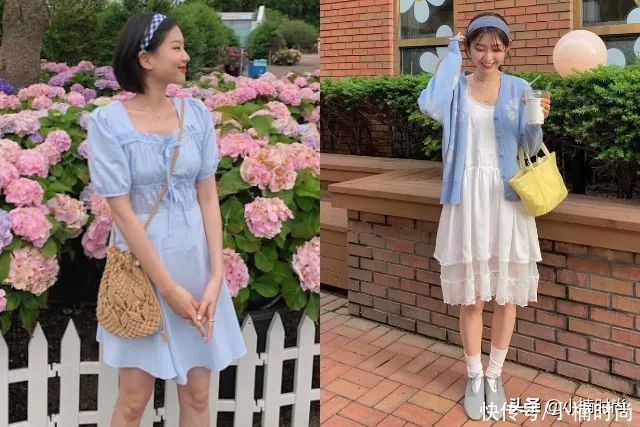 宝宝|让人好心动！女生夏季‘宝宝蓝’色系日常搭配推荐，清新又甜美