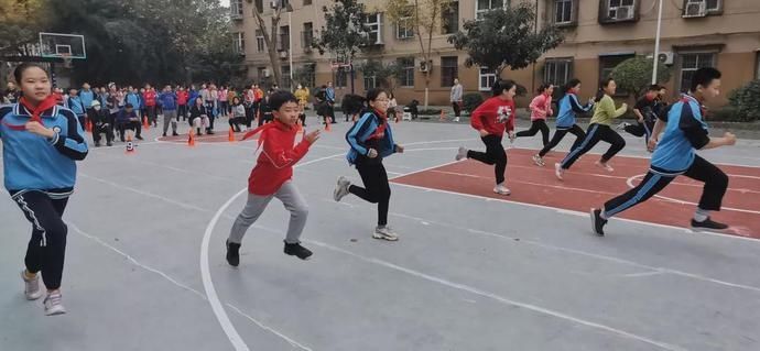 运动会|西安市新城区东方小学开展学生体质健康测试达标运动会