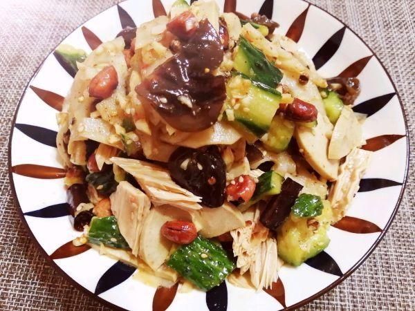 凉拌素什锦，鲜香爽口，低脂健康，好吃不怕胖