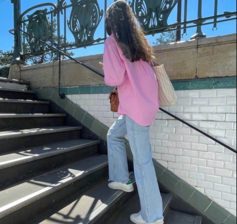 阔腿裤|法国街头穿搭分享,每套服装都有复古范,优雅女人味藏不住