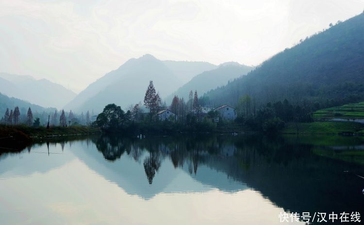 老年|汉中南郑有个地方叫马鞍山，好一派田园风光