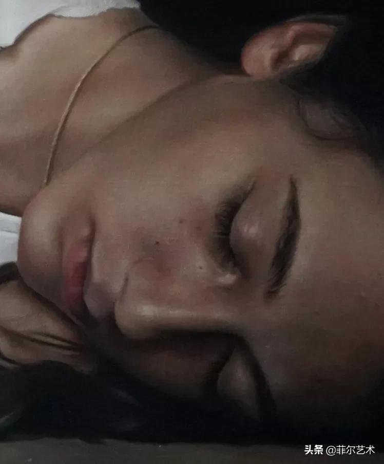 安妮·罗达!法国画家安妮·罗达超高清、超写实人物油画作品欣赏