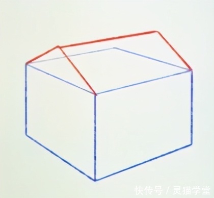 顶部|如何用两点透视绘制屋顶和屋顶?两点透视绘制屋顶和屋顶基本方法