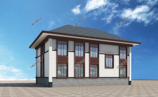 别墅|新中式别墅经久耐看有韵味,二层三层设计挑空客厅美观又大气