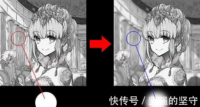 大空间!让我们掌握亮度!四种技巧让插画的主角脱颖而出!