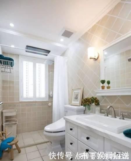 浴帘|越来越多人卫生间不做淋浴房，现在流行这样做这种设计不占空间