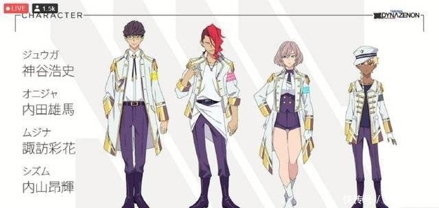 公开|TV动画「SSSS.DYNAZENON」公开角色图及追加声优