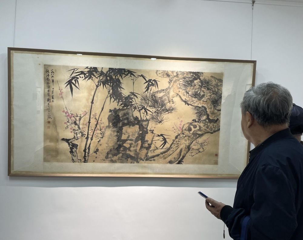 林剑丹！温籍著名海派大师刘旦宅书画展在瓯海开展！“镇展之宝”长这样！