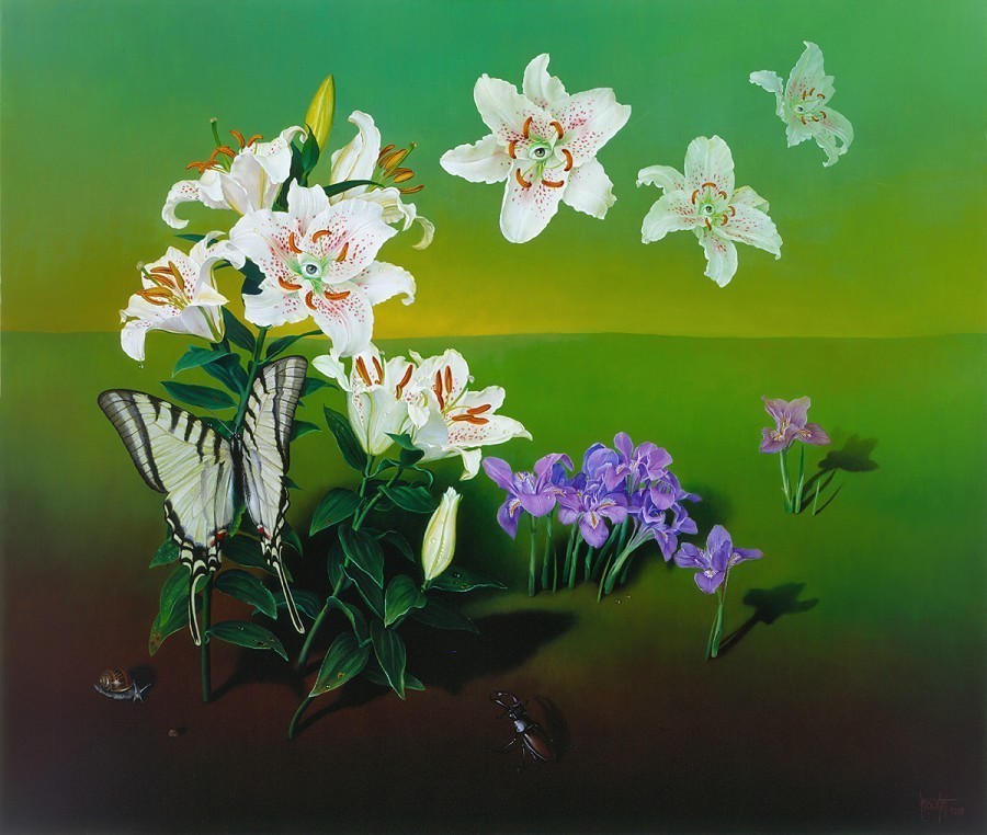 巴塞罗那!西班牙超写实油画大师marcEscofet:大自然的灵魂画师