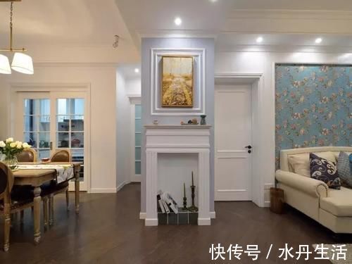 齐家青青|闺蜜128㎡新房,三角形设计的玄关,反而是亮点!
