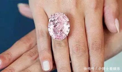 粉钻|破纪录！拍卖史上最大的艳彩紫粉红钻石1