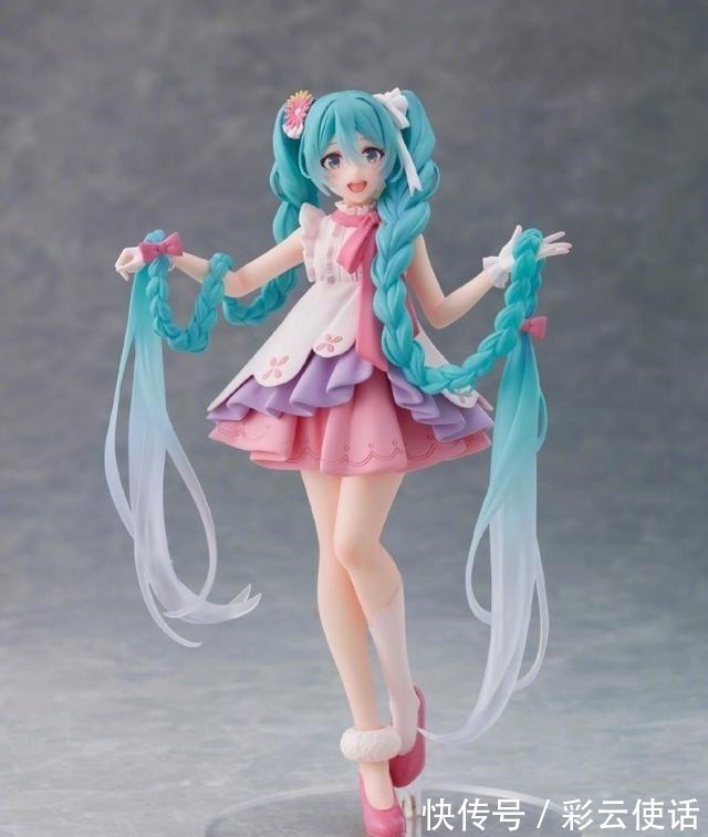 双马尾|初音未来居然扎上了麻花辫!新出的手办好惊艳,麻花双马尾太可爱!