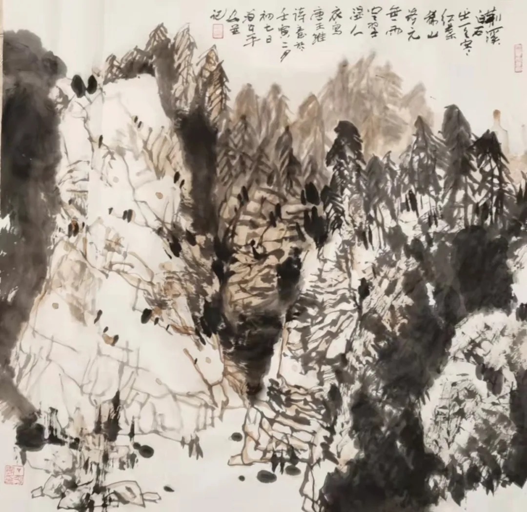 疫情!名家风采 —— 著名画家丁平安先生疫情期间创作最新作品选