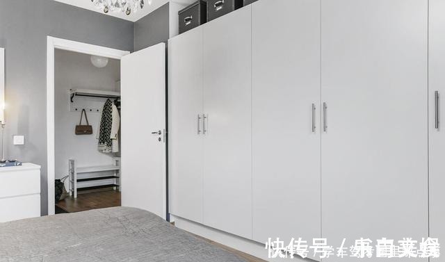 玄关|晒她66㎡小户型,全屋简约大气,只要一屋子衣柜收纳!太实用了!