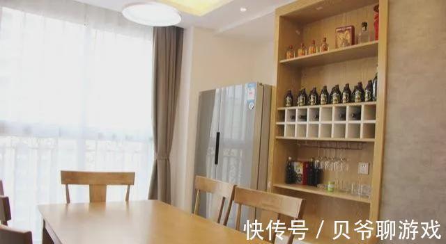 背景墙|简单装修的新房,保洁完就很漂亮了!老爸说最满意餐厅酒柜!晒晒