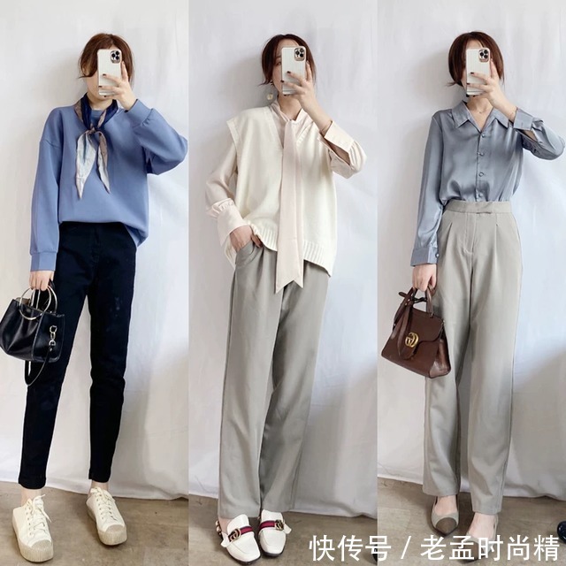 西装裤|日常穿搭没头绪?试试这些温柔优雅的日常穿搭吧,洋气时髦显气质
