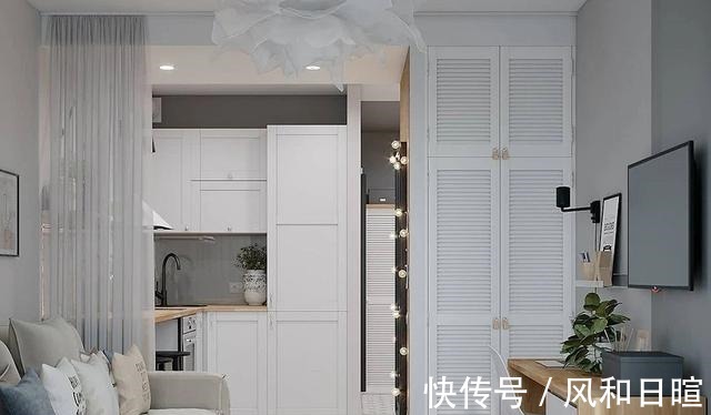 收纳|单身女孩的25㎡公寓，既是家也是工作室，室内布局值得学习！