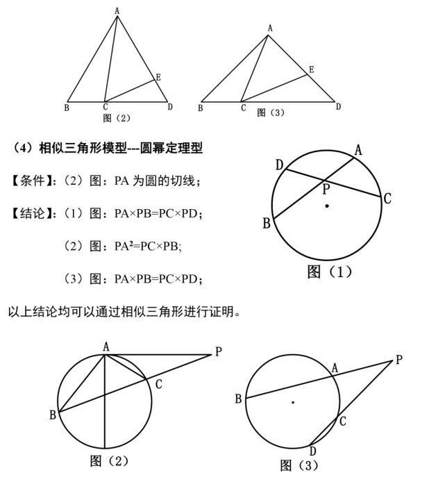 初中生|初中数学：最重要的九大几何模型，全读懂多得20分（初中生必备）