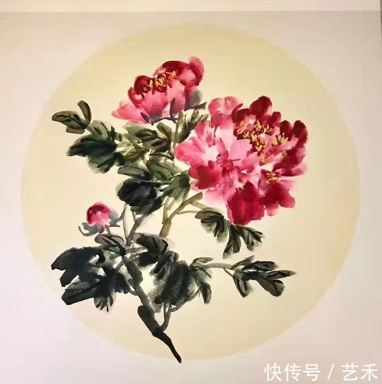 牡丹王@女画家徐志娟——中国画都牡丹王