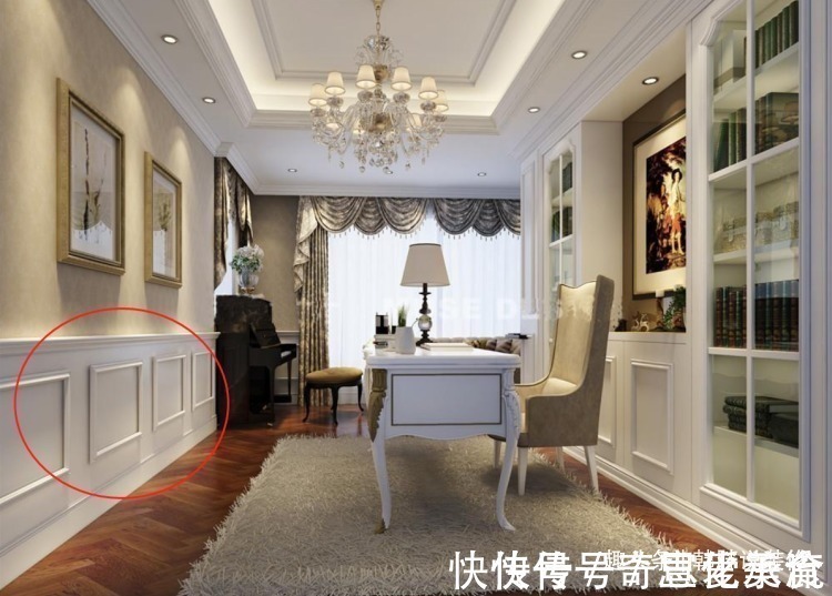 墙裙|居然还有人装踢脚线?早就过时了,这4种方法比踢脚线好用10倍