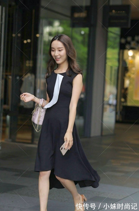 造型 黑与白的搭配,经典时尚又好看,穿出靓丽有个性的造型