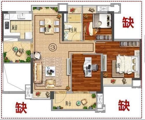 标准|买过3套房才知道,符合这5条标准就是黄金户型,你的房子中了几条