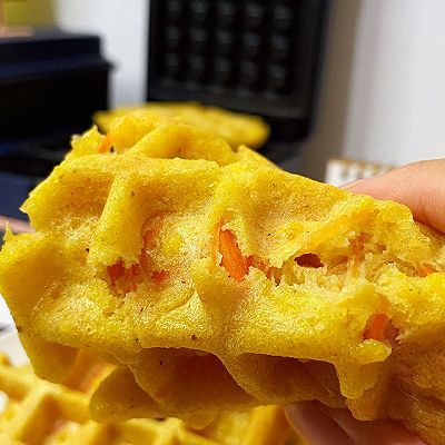 孩子|玉米面蔬菜华夫饼孩子大人都不会拒绝