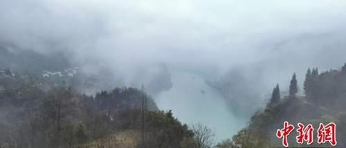 烟雨西陵峡 水墨展灵秀